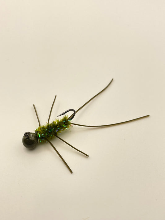 Olive Sparkle Trap Bugz