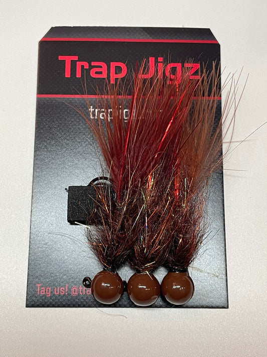 Blood Crawler Jigged Leeches