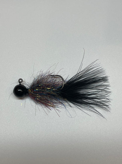 Black Magic Jigged Leeches