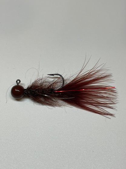 Blood Crawler Jigged Leeches