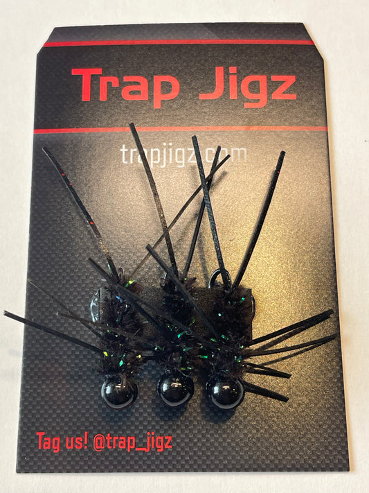 Peacock Black Trap Bugz 3 Pack