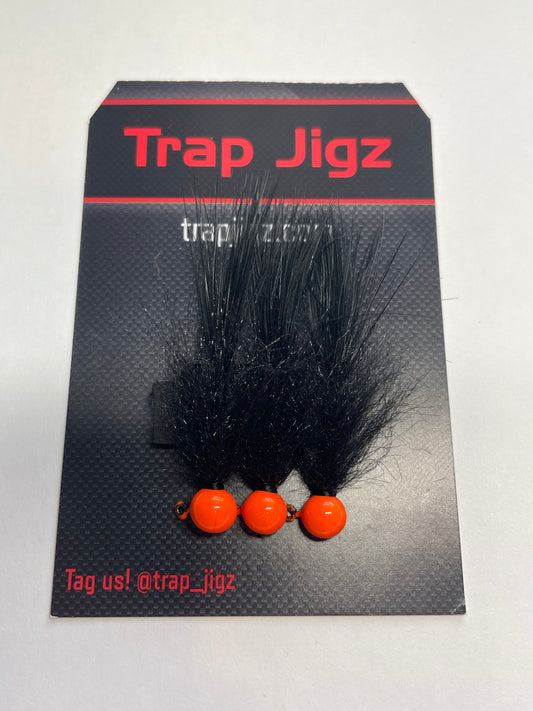Jack O Lantern Jigged Leeches