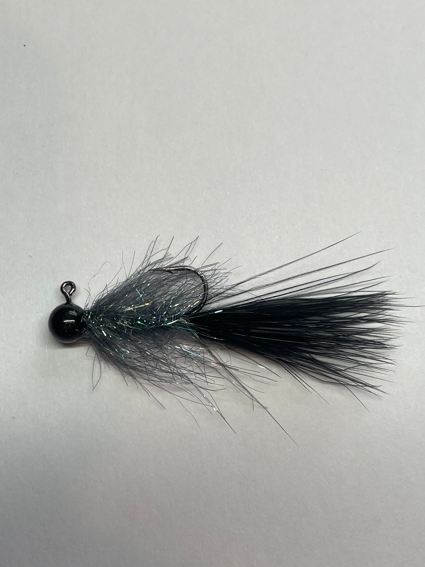 Peacock Black - Jigged Leeches